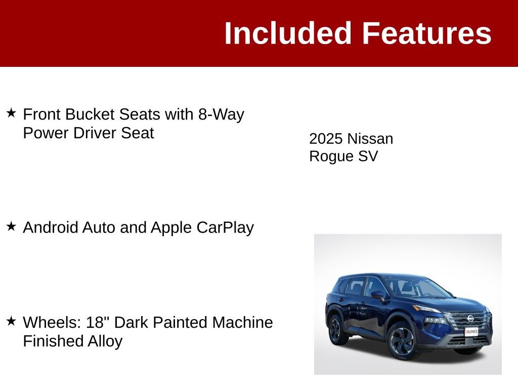Used 2025 Nissan Rogue SV AWD/4WD image 4