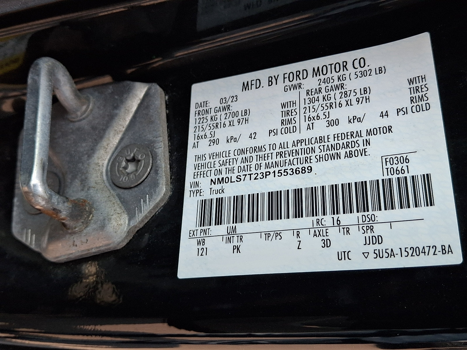 Certified 2023 Ford Transit Connect XLT FWD image 27
