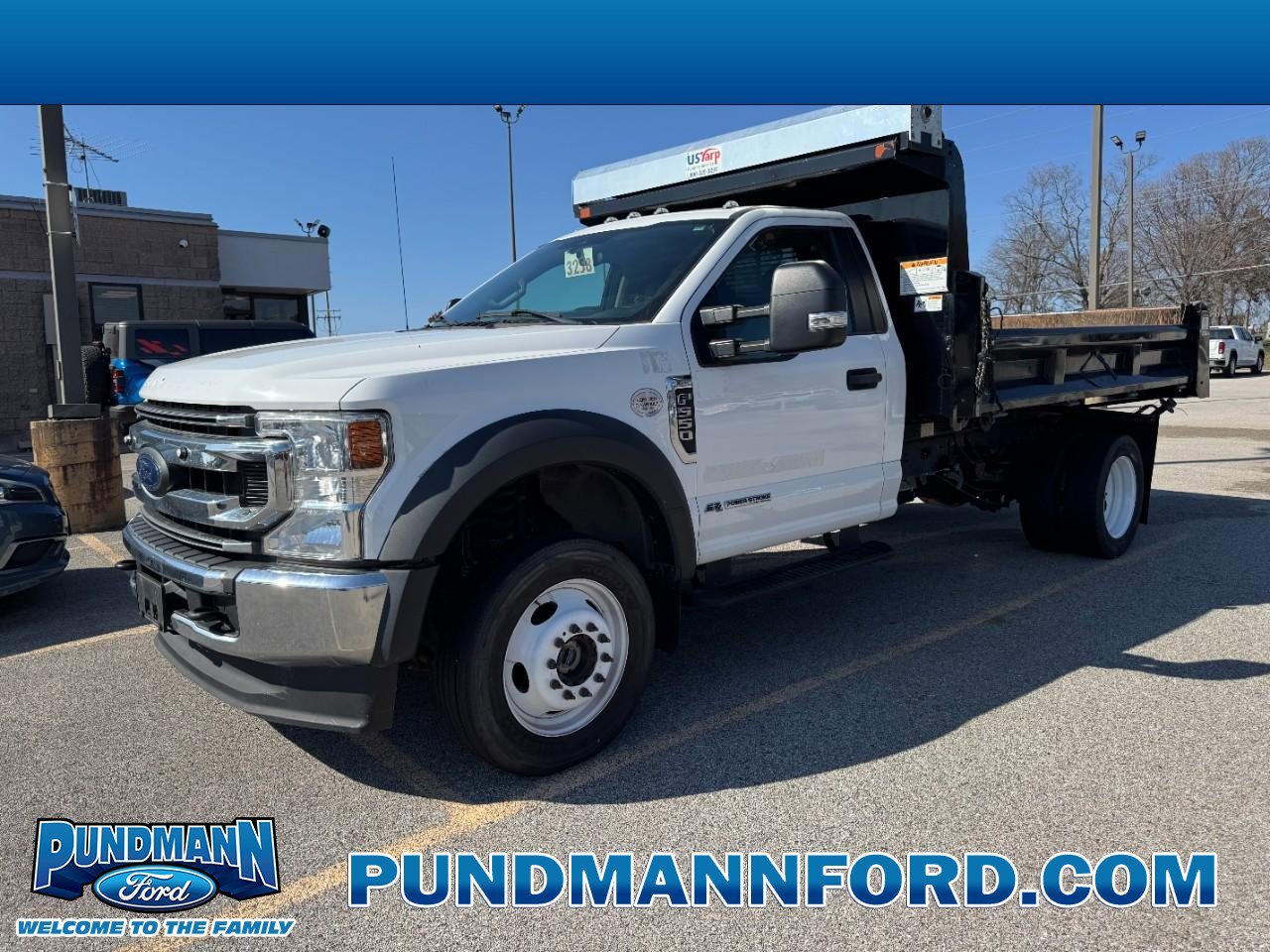 Used 2021 Ford F550 4x4 Regular Cab Super Duty image 1