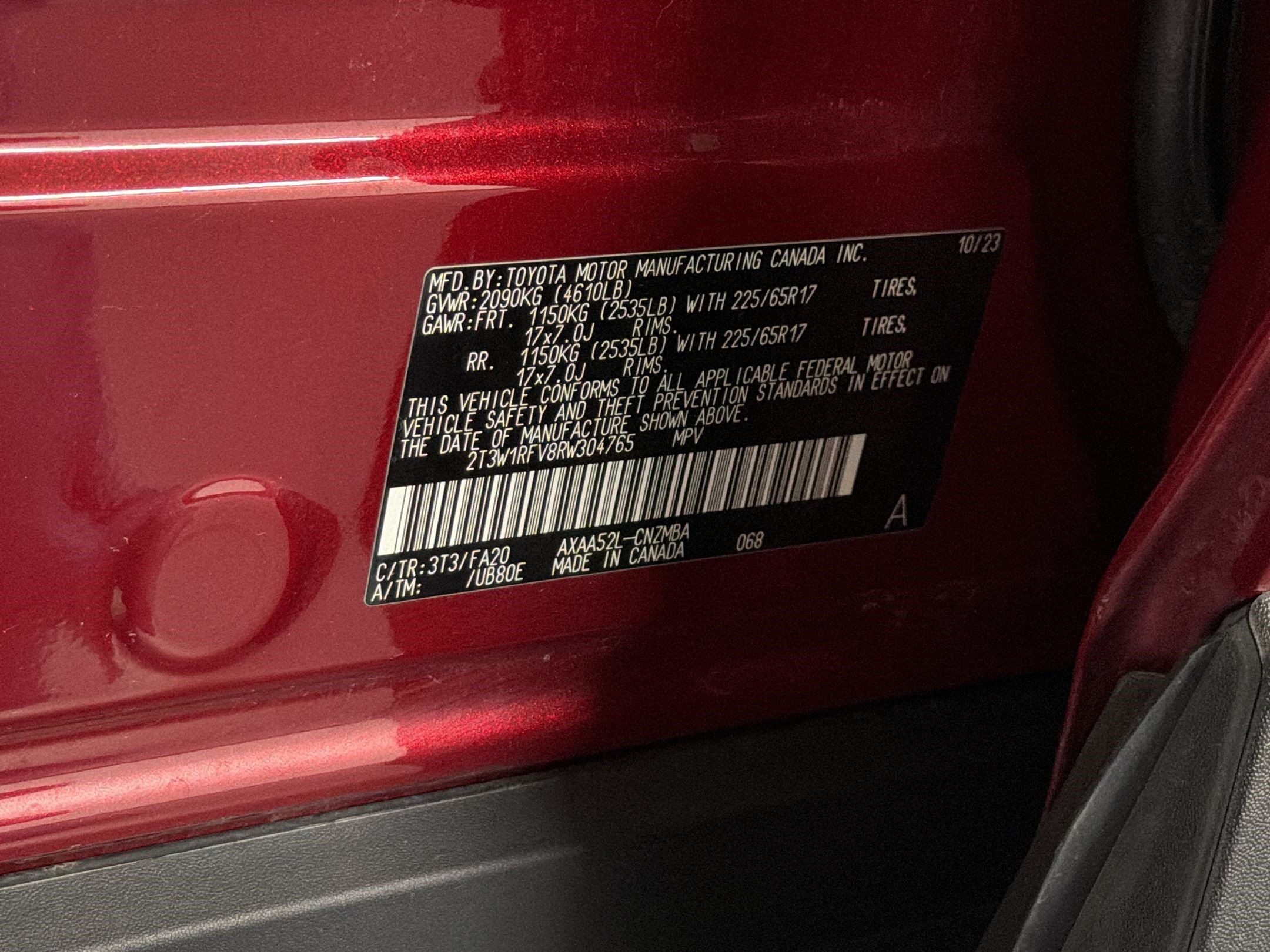 Used 2024 Toyota RAV4 XLE w/ Convenience Package FWD image 27