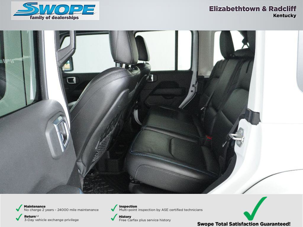 Used 2023 Jeep Wrangler Unlimited Rubicon 4xe w/ Cold Weather Group image 12