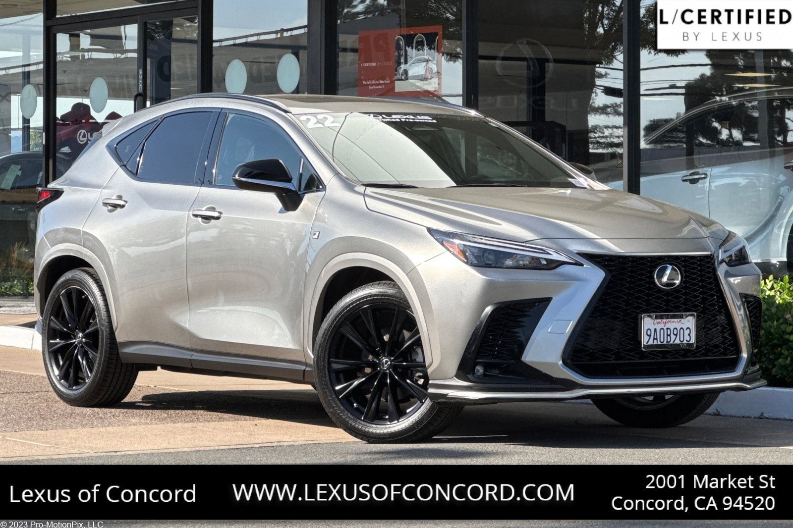 Certified 2022 Lexus NX 350 F Sport