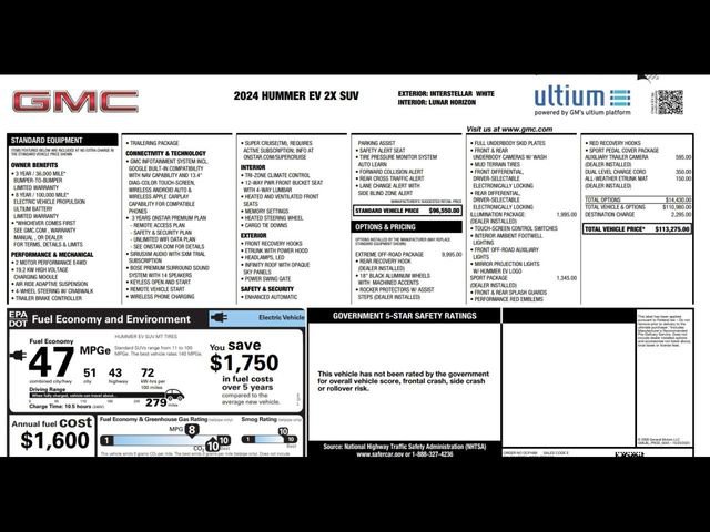 Used 2024 GMC Hummer EV 2X w/ Extreme Off-Road Package image 3