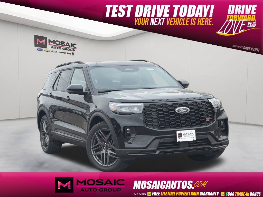New 2026 Ford Explorer ST w/ Sun And Sound Package AWD/4WD image 1
