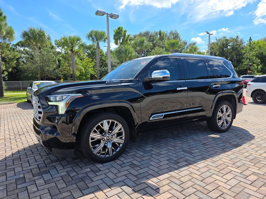 Used 2024 Toyota Sequoia Capstone AWD/4WD image 3