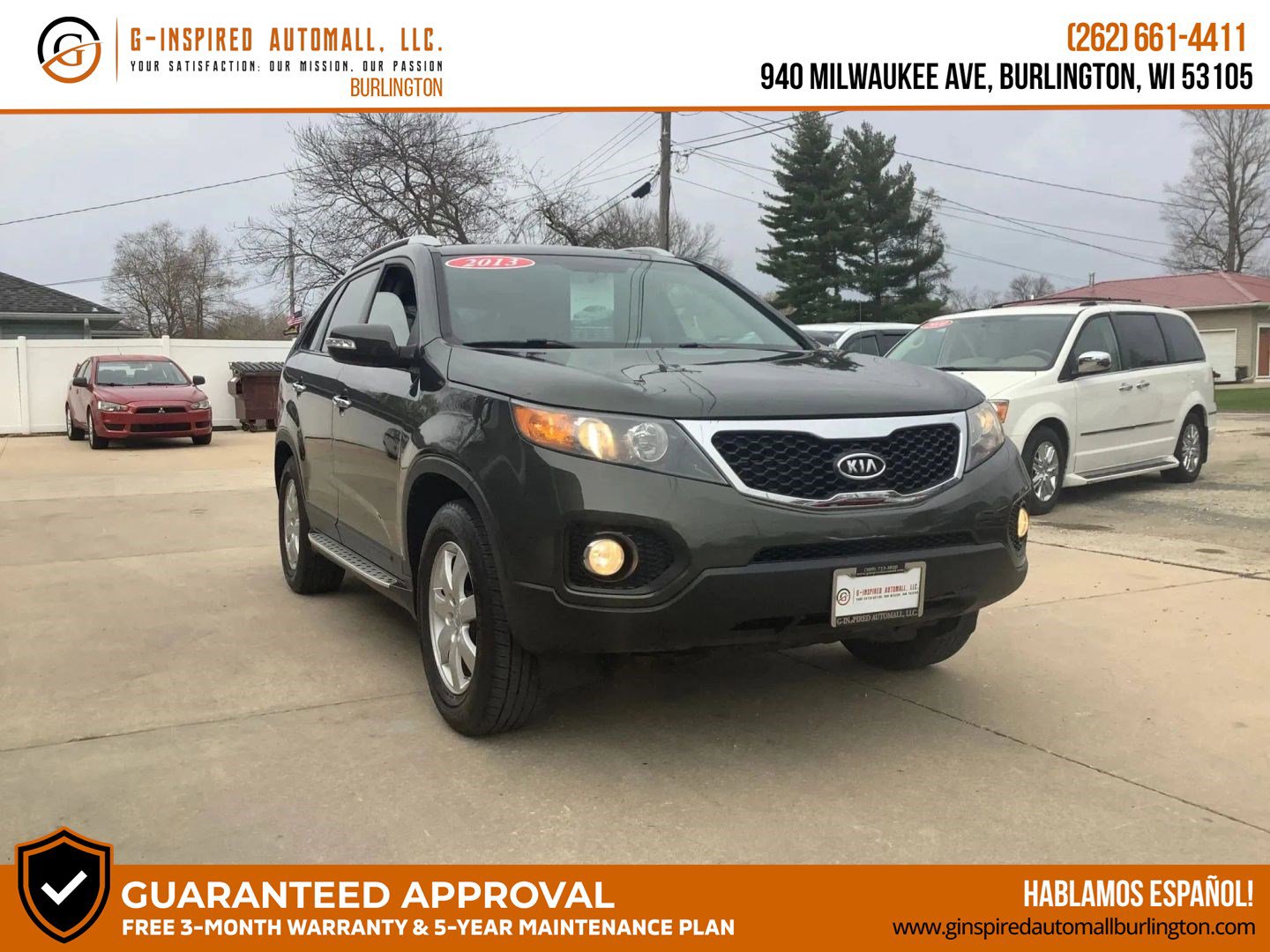 Used 2013 Kia Sorento LX w/ Convenience Pkg image 1