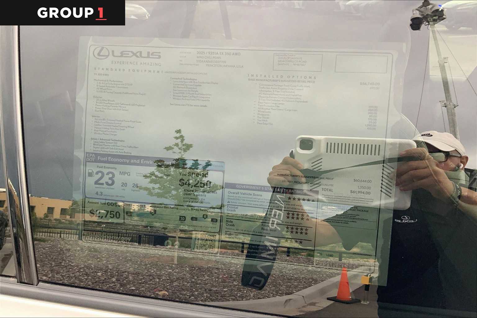 Used 2025 Lexus TX 350 AWD image 19