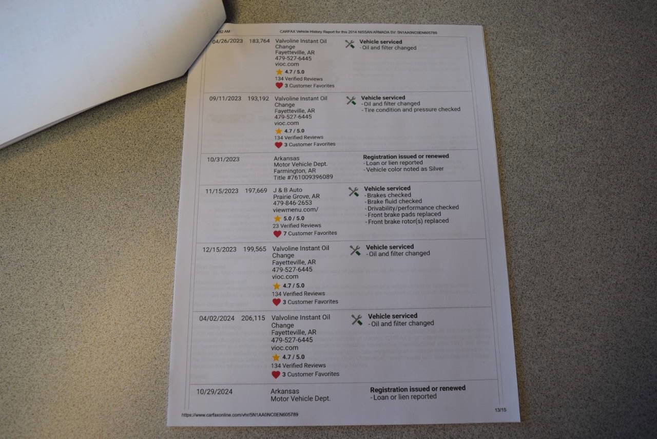 Used 2014 Nissan Armada SV image 61