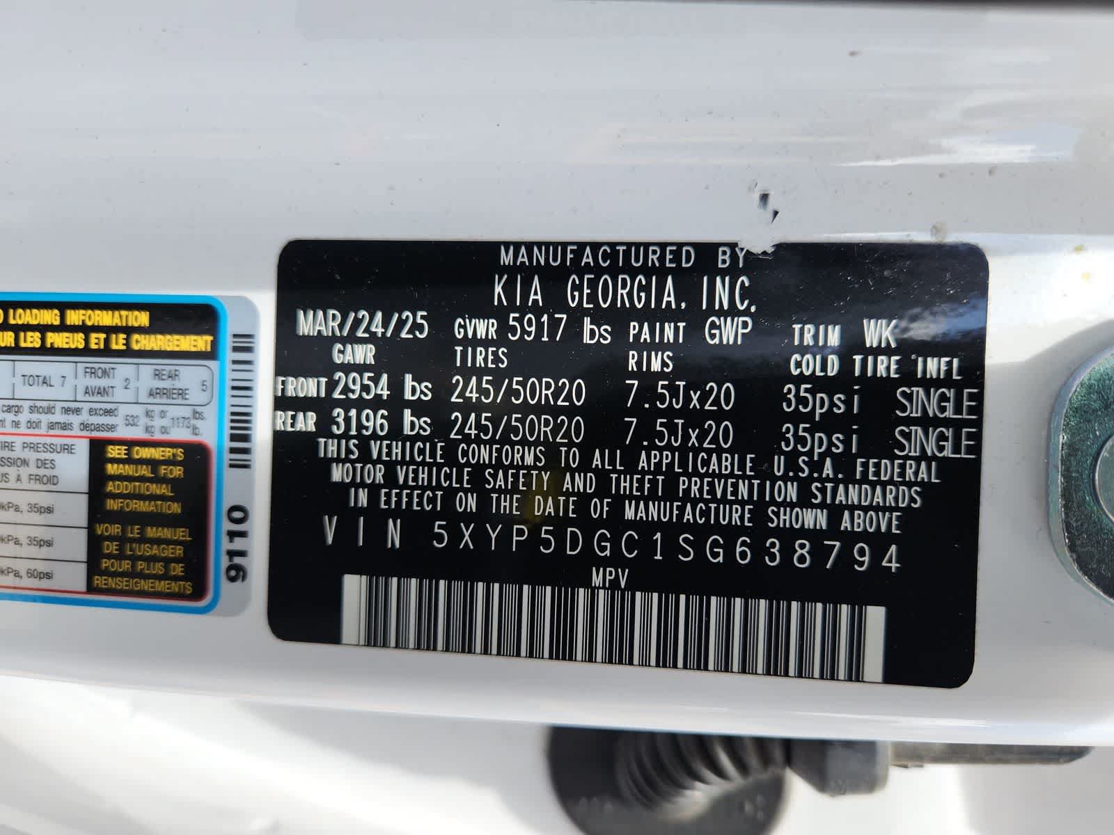 Certified 2025 Kia Telluride SX X-Line AWD/4WD image 32