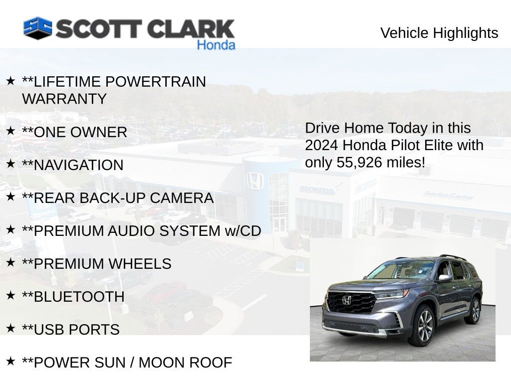 Used 2024 Honda Pilot Elite image 11
