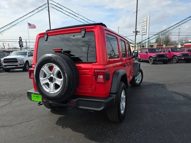 Used 2023 Jeep Wrangler Unlimited Sport w/ Sun And Sound Package AWD/4WD image 7