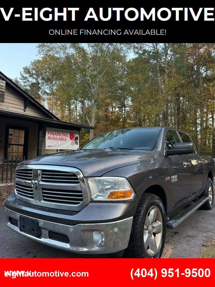 Used 2015 RAM 1500 Big Horn