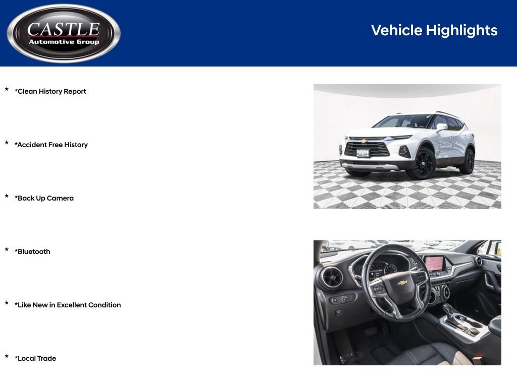 Used 2022 Chevrolet Blazer LT w/ Sound & Technology Package AWD/4WD image 4