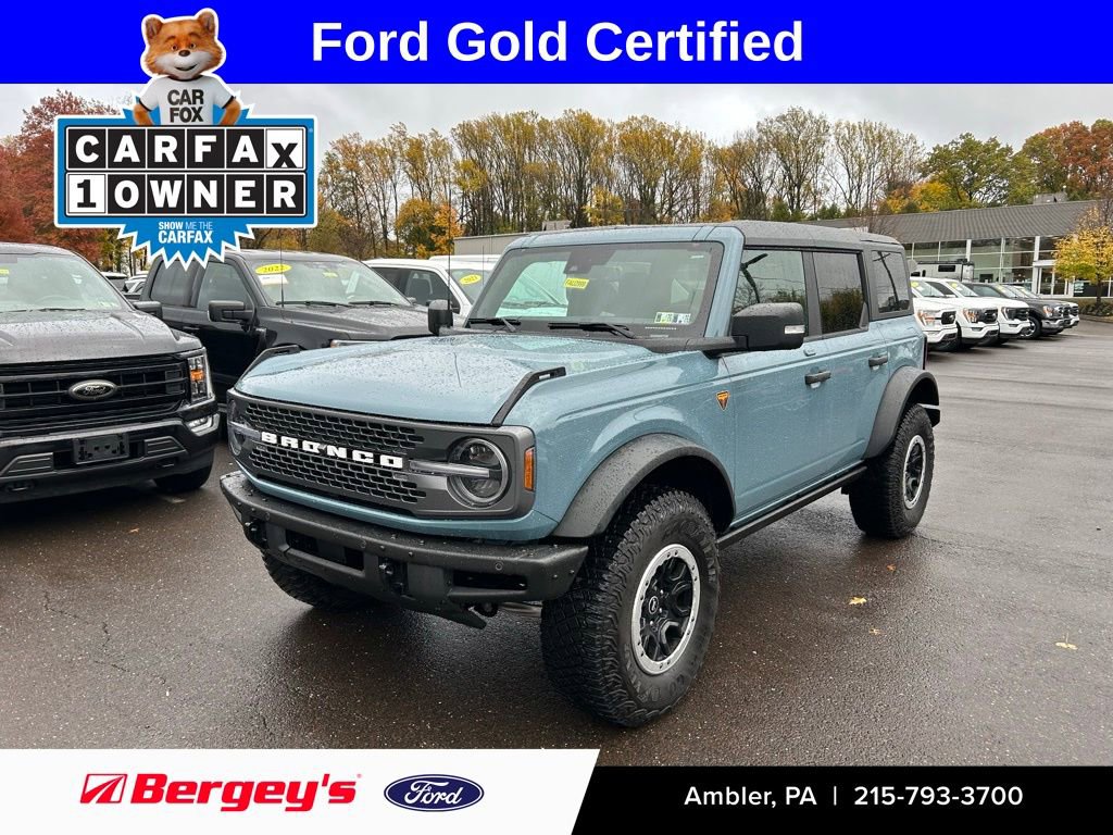Certified 2022 Ford Bronco Badlands
