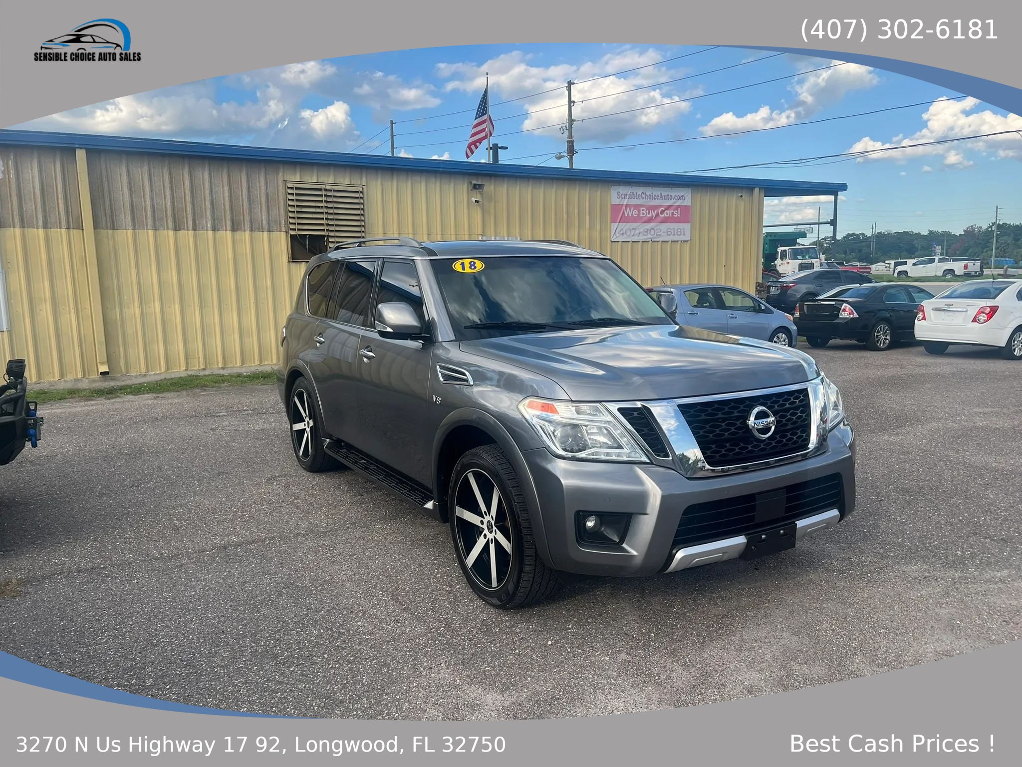 Used 2018 Nissan Armada SV w/ Driver Package