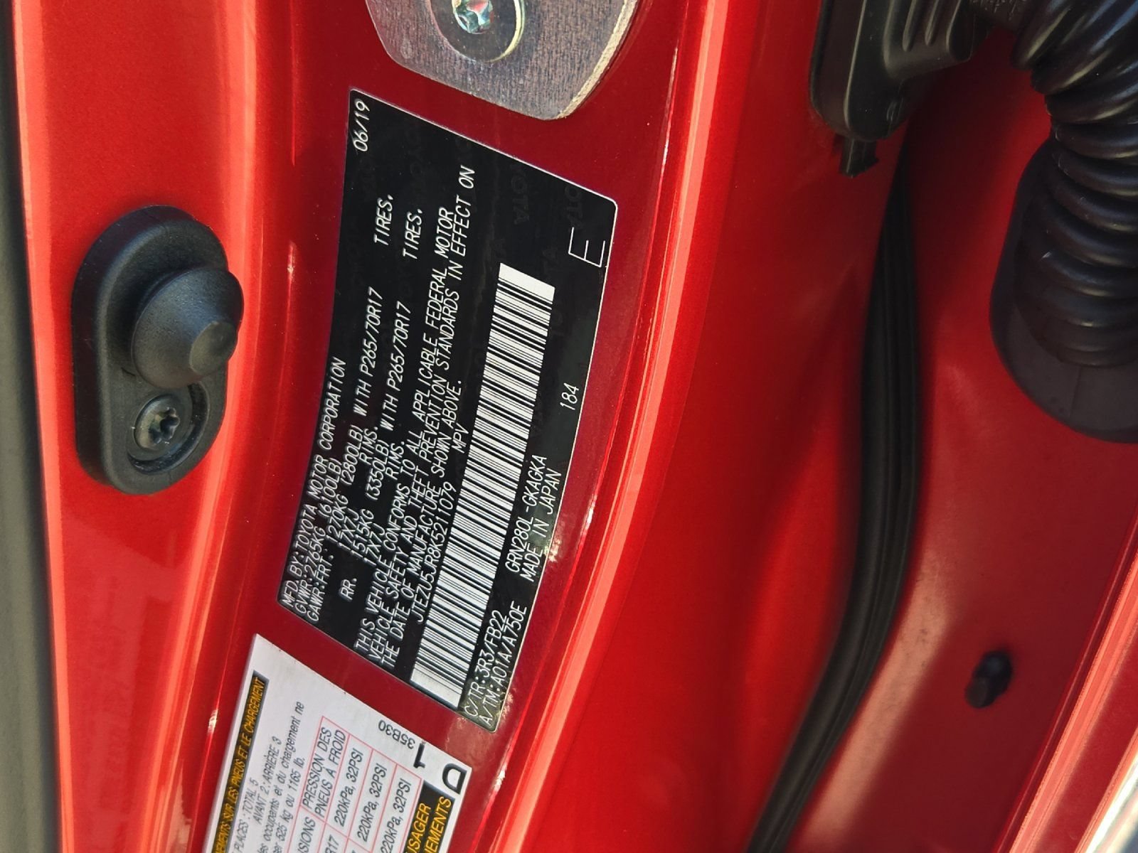 Certified 2019 Toyota 4Runner SR5 RWD image 26