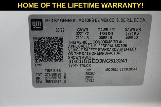 Used 2022 Chevrolet Silverado 1500 LTZ AWD/4WD image 59