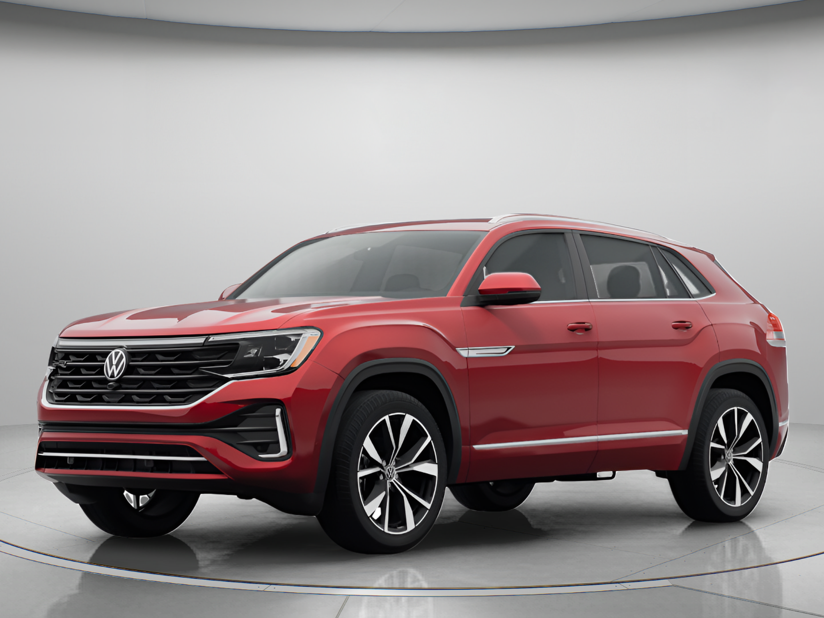 Used 2024 Volkswagen Atlas Cross Sport SE w/ Black Wheel Package