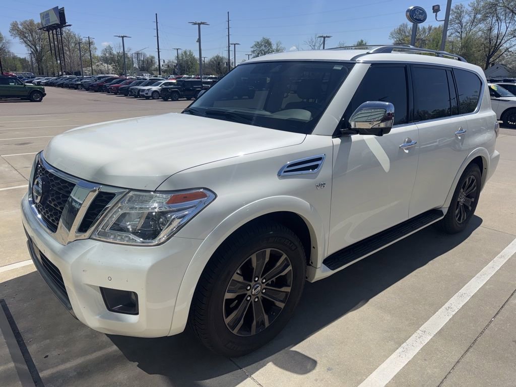 Used 2019 Nissan Armada Platinum w/ Captain's Chairs Package image 4