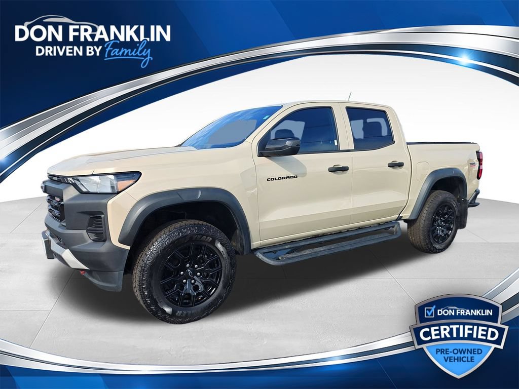 Used 2024 Chevrolet Colorado Trail Boss w/ Safety Package AWD/4WD image 1