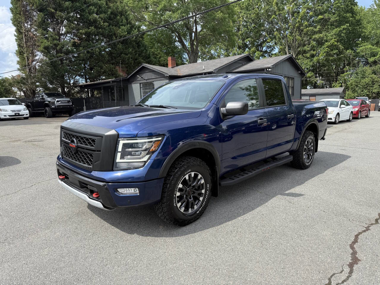 Used 2021 Nissan Titan PRO-4X w/ Pro-4x Utility Package AWD/4WD image 2