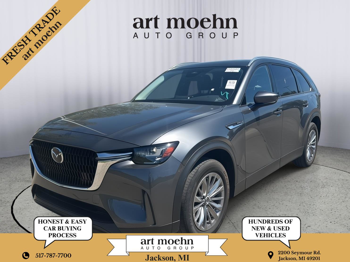 Used 2024 MAZDA CX-90 Plug-In Hybrid w/ Preferred AWD/4WD video 1