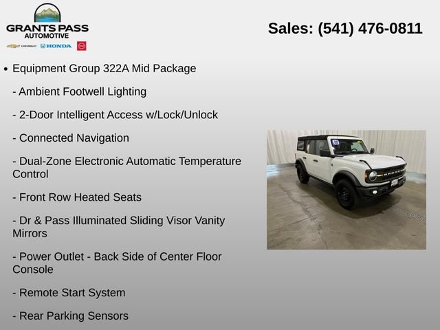 Used 2022 Ford Bronco Black Diamond AWD/4WD image 6