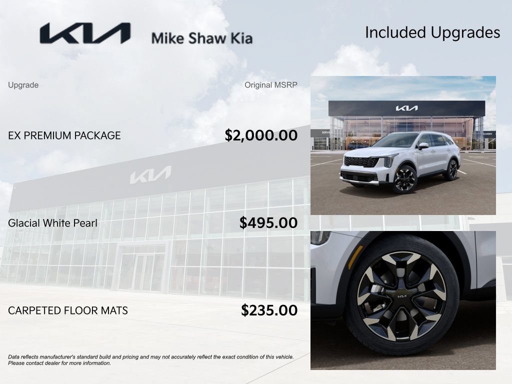 New 2026 Kia Sorento EX w/ EX Premium Package FWD image 5
