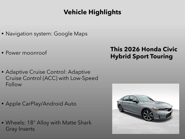 New 2026 Honda Civic Sport Touring image 5