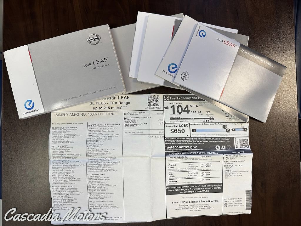 Used 2019 Nissan Leaf SL Plus image 37