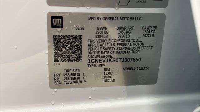 New 2026 Chevrolet Traverse Z71 w/ Enhanced Driving Package image 35