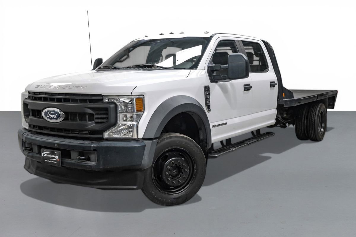 Used 2021 Ford F550 4x4 Crew Cab Super Duty w/ Power Equipment Group image 4
