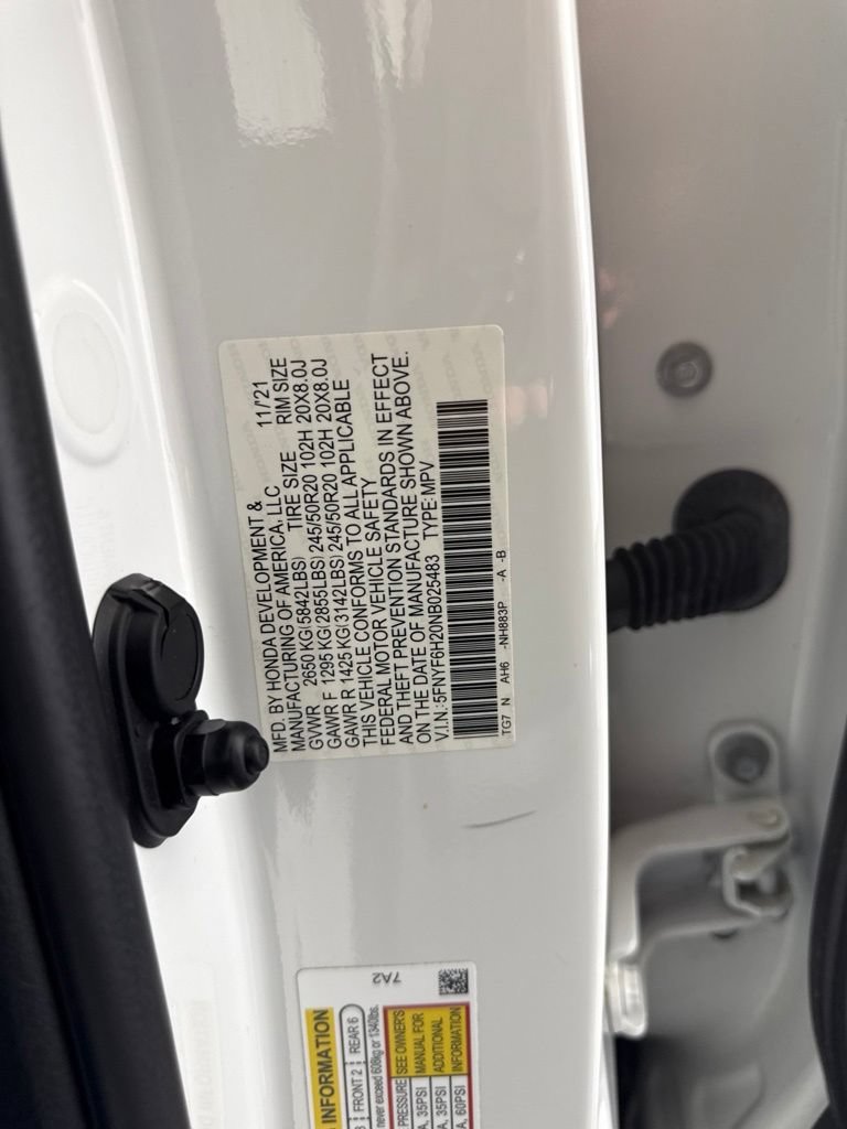 Used 2022 Honda Pilot Special Edition image 19