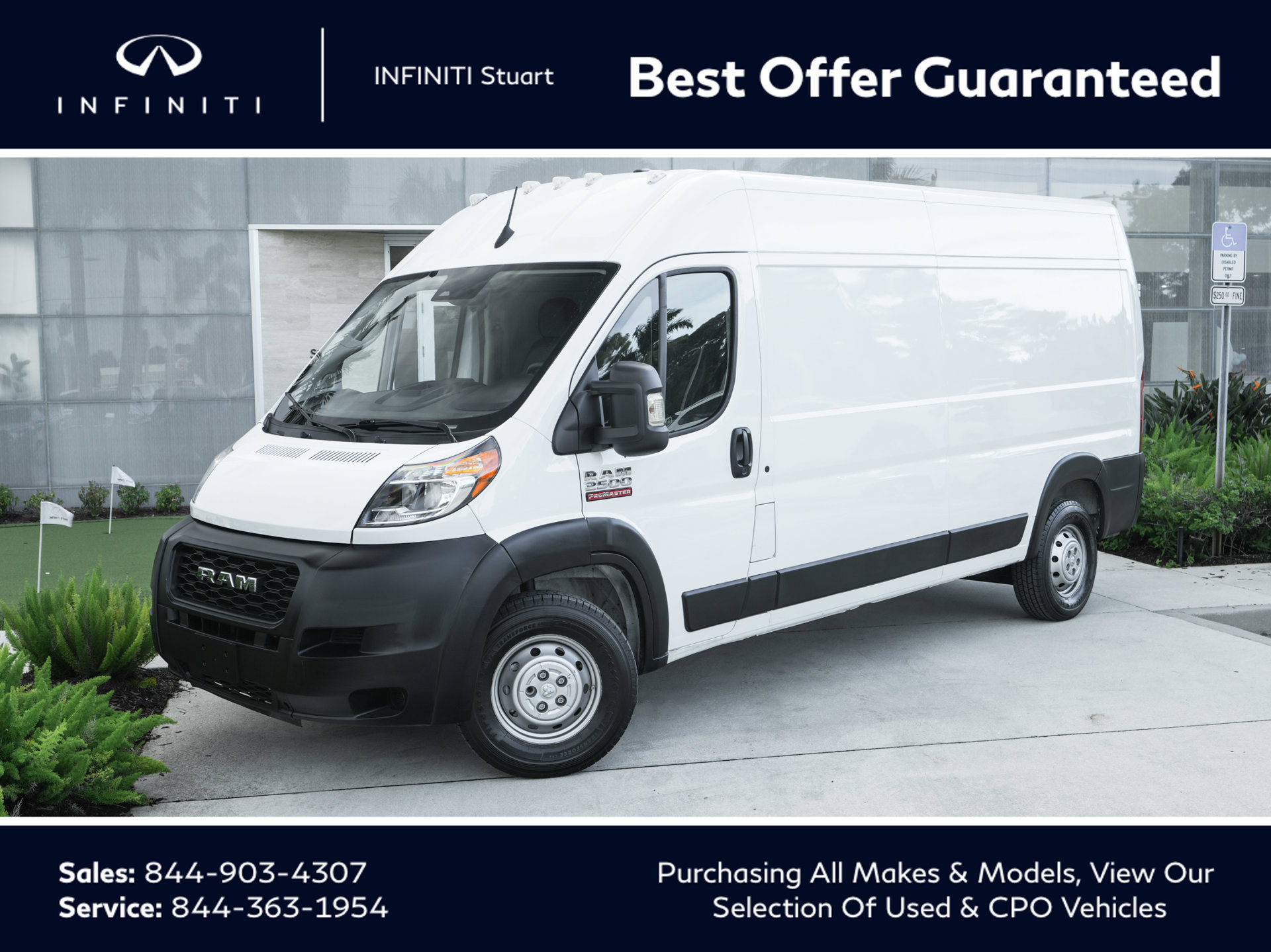 Used 2022 RAM ProMaster 2500 FWD 360° Tour