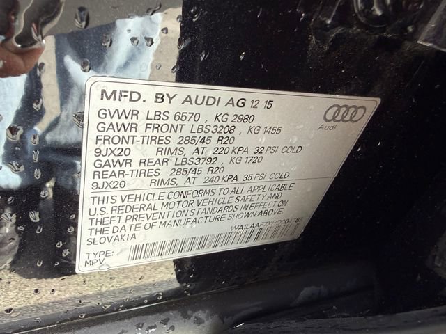 Used 2017 Audi Q7 3.0T Premium Plus w/ Premium Plus Package AWD/4WD image 39