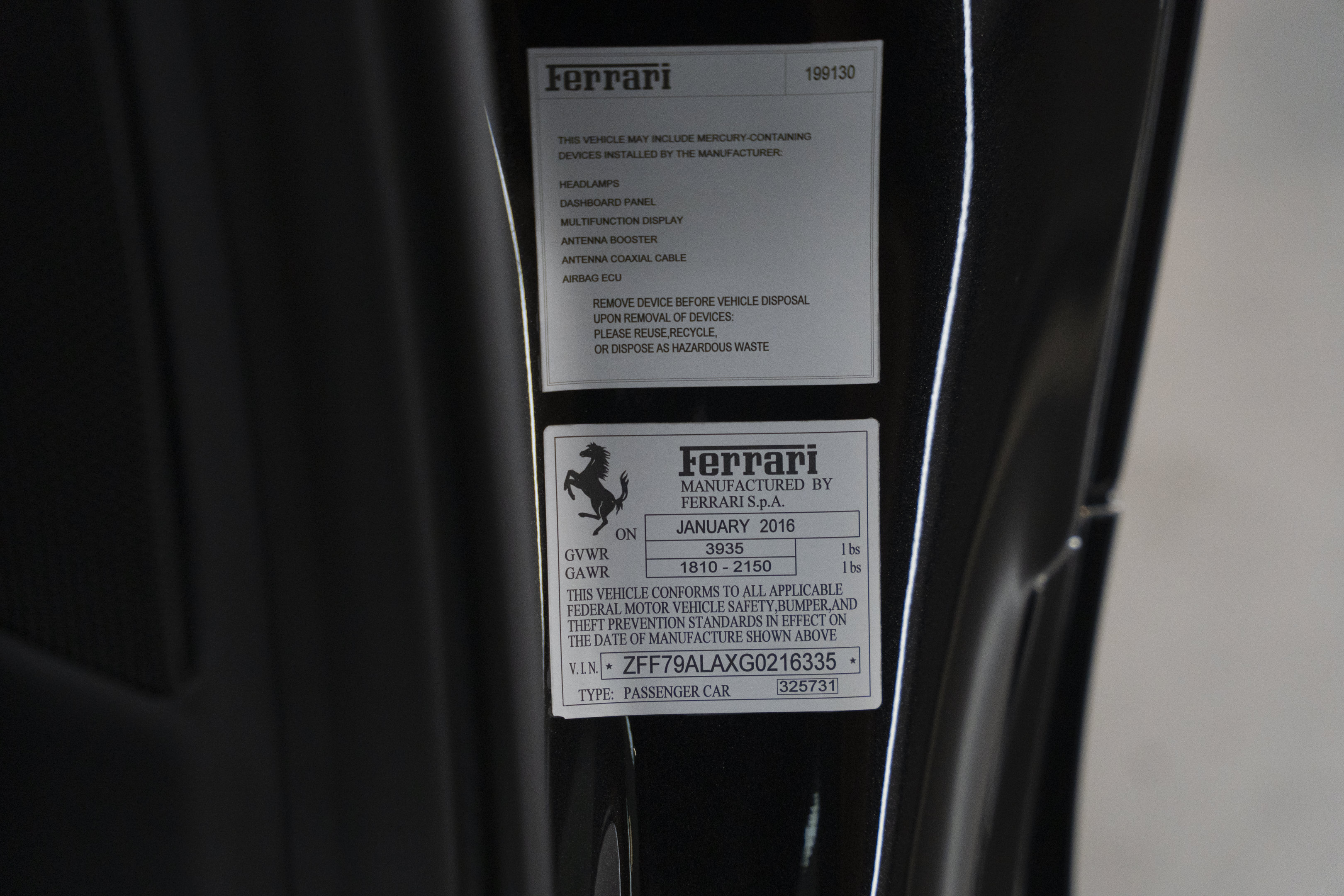 Used 2016 Ferrari 488 GTB RWD image 17