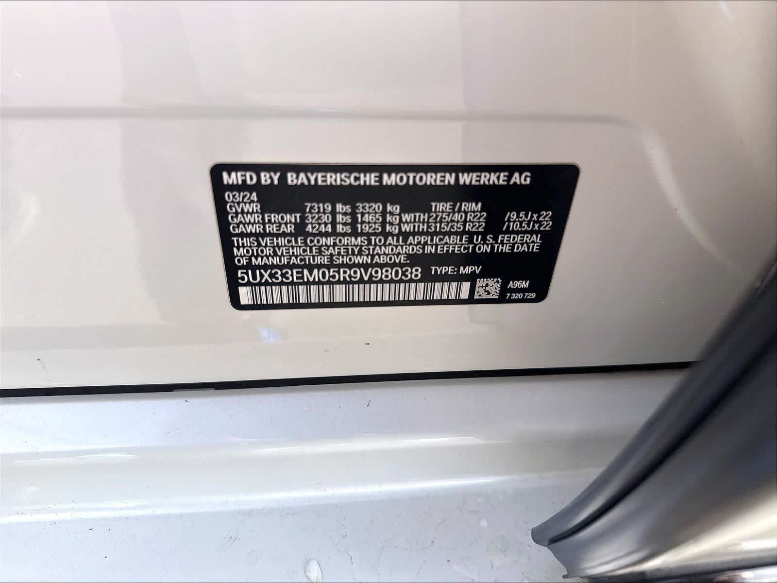 Used 2024 BMW X7 M60i w/ Executive Package AWD/4WD image 22