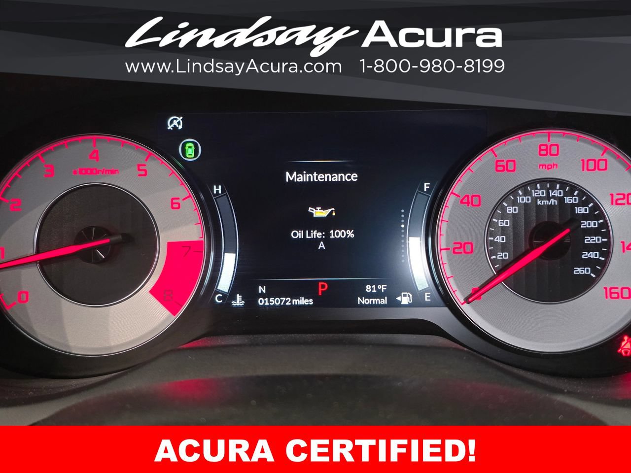 Certified 2025 Acura RDX A-Spec AWD/4WD image 15