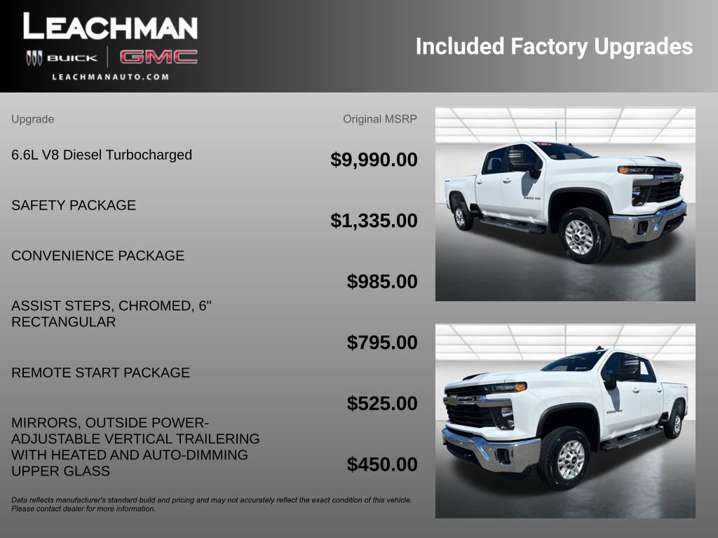 Certified 2025 Chevrolet Silverado 2500 LT w/ Safety Package AWD/4WD image 11