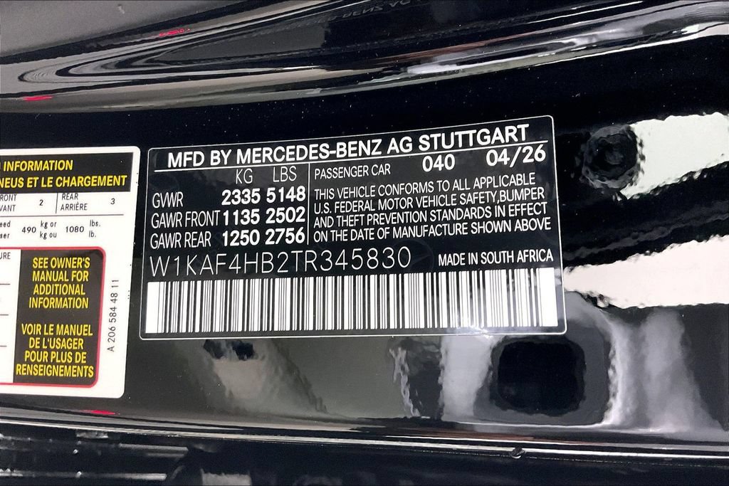 New 2026 Mercedes-Benz C 300 4MATIC Sedan image 13
