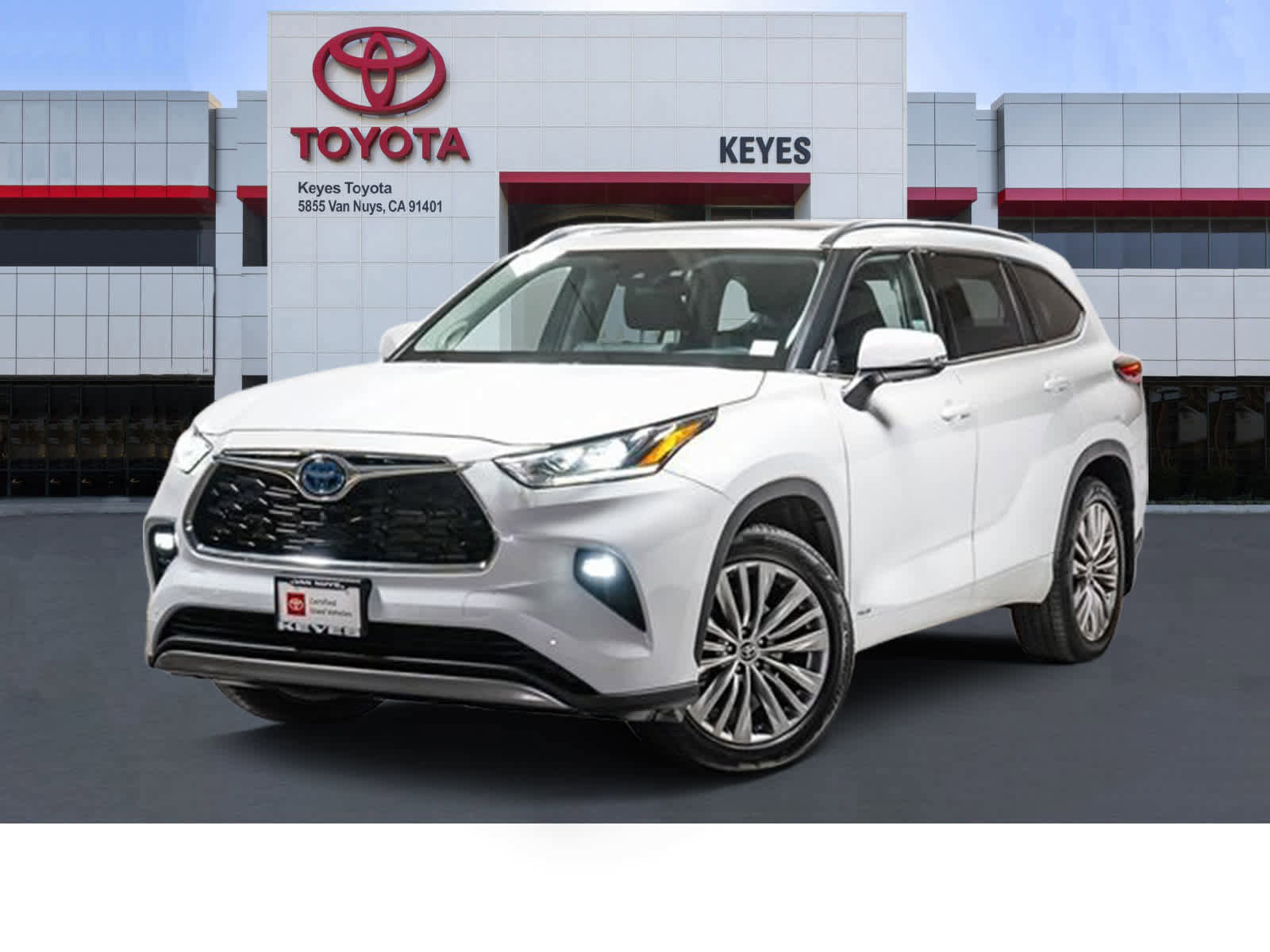 Certified 2022 Toyota Highlander Platinum image 1