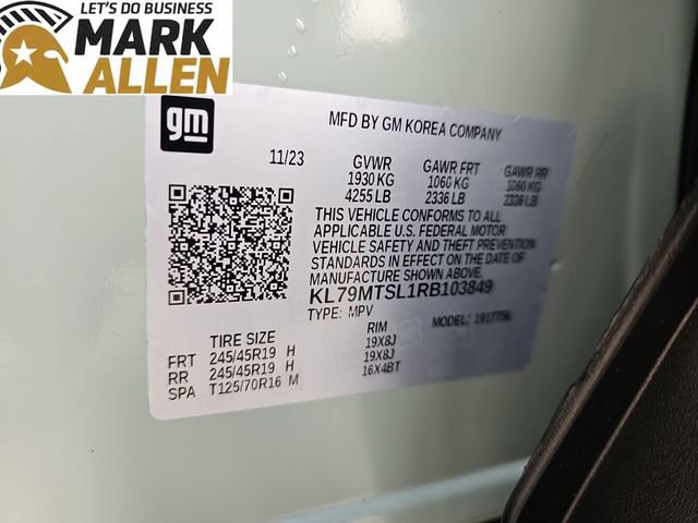 Used 2024 Chevrolet TrailBlazer RS w/ Driver Confidence Package image 33