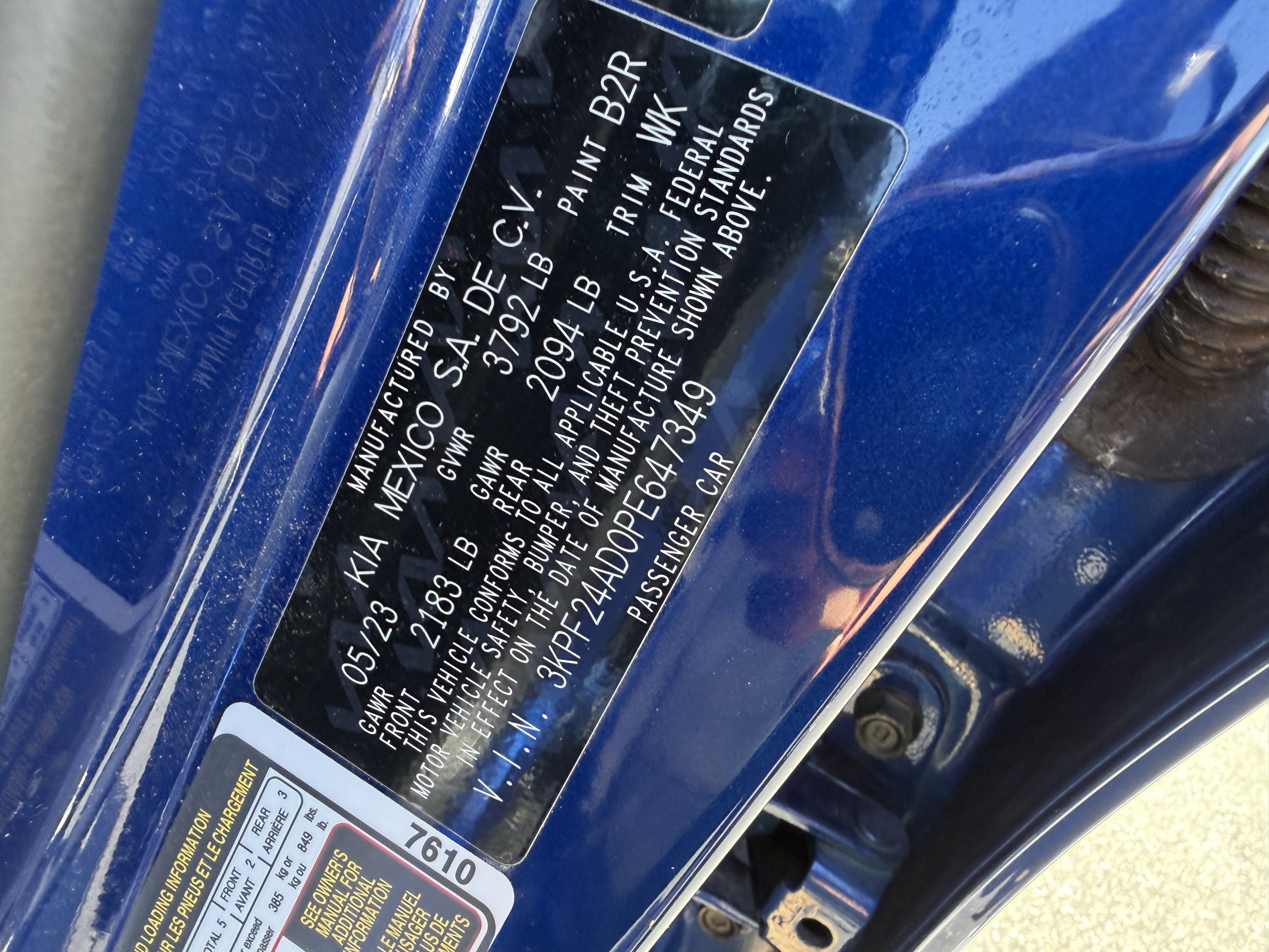 Certified 2023 Kia Forte LXS FWD image 27