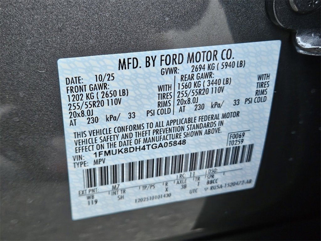 New 2026 Ford Explorer Active image 31