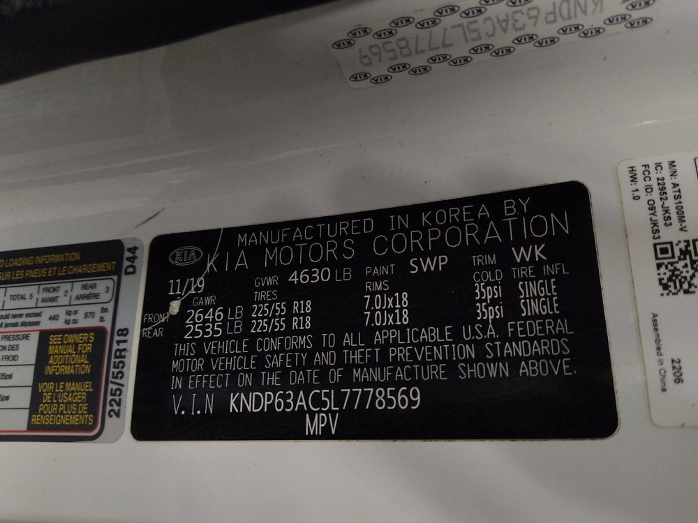 Used 2020 Kia Sportage S w/ S Premium Package FWD image 33