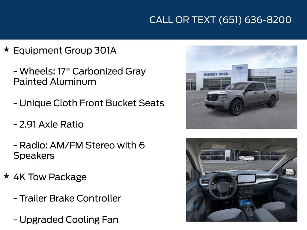 New 2026 Ford Maverick XLT w/ Equipment Group 301A AWD/4WD image 5