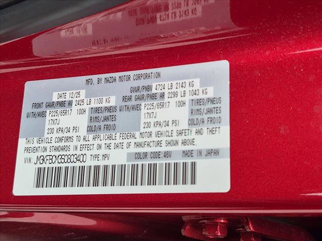 Used 2025 MAZDA CX-5 AWD 2.5 S w/ Preferred Package image 16