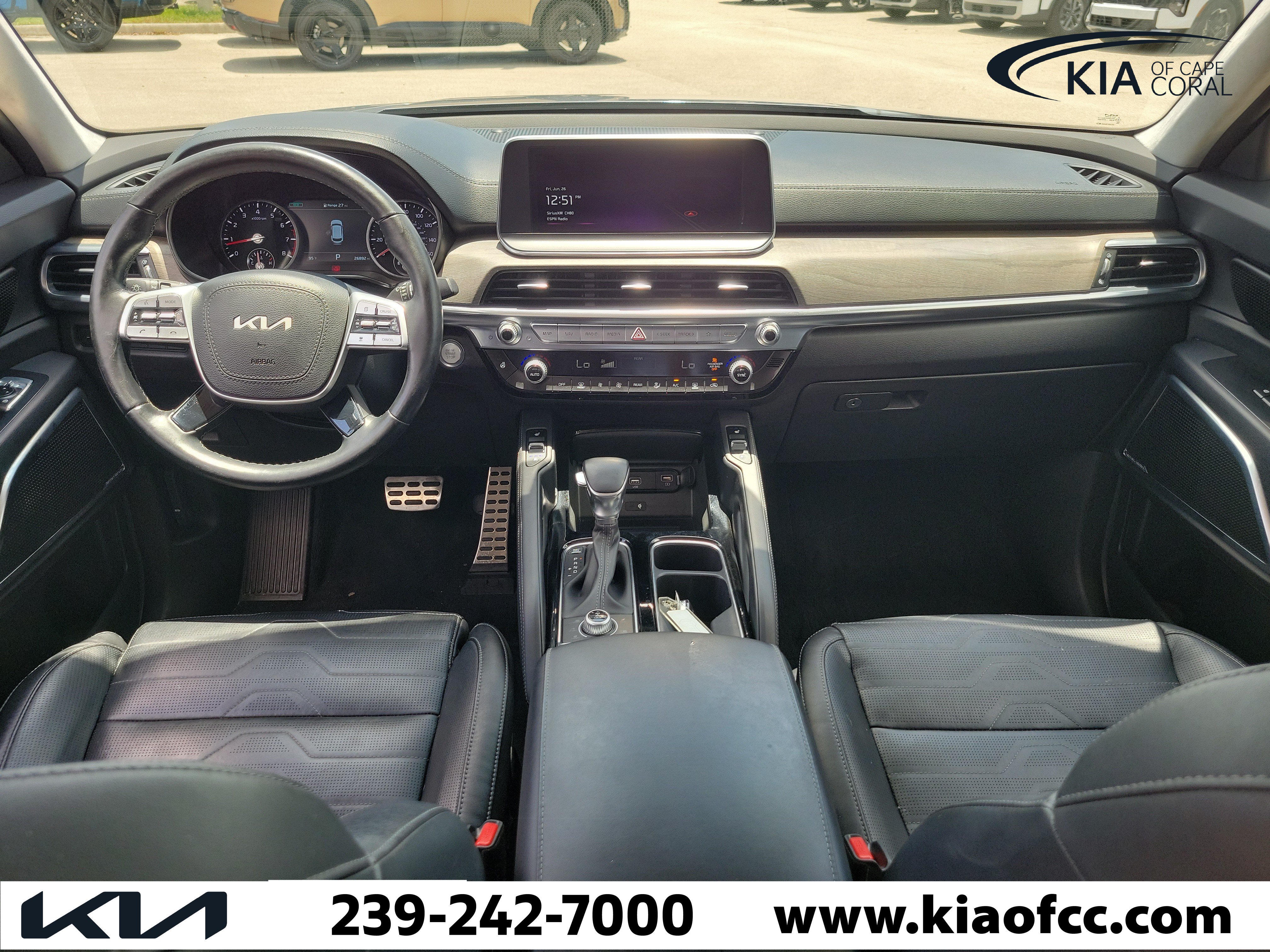Certified 2022 Kia Telluride SX w/ SX Prestige Package AWD/4WD image 16