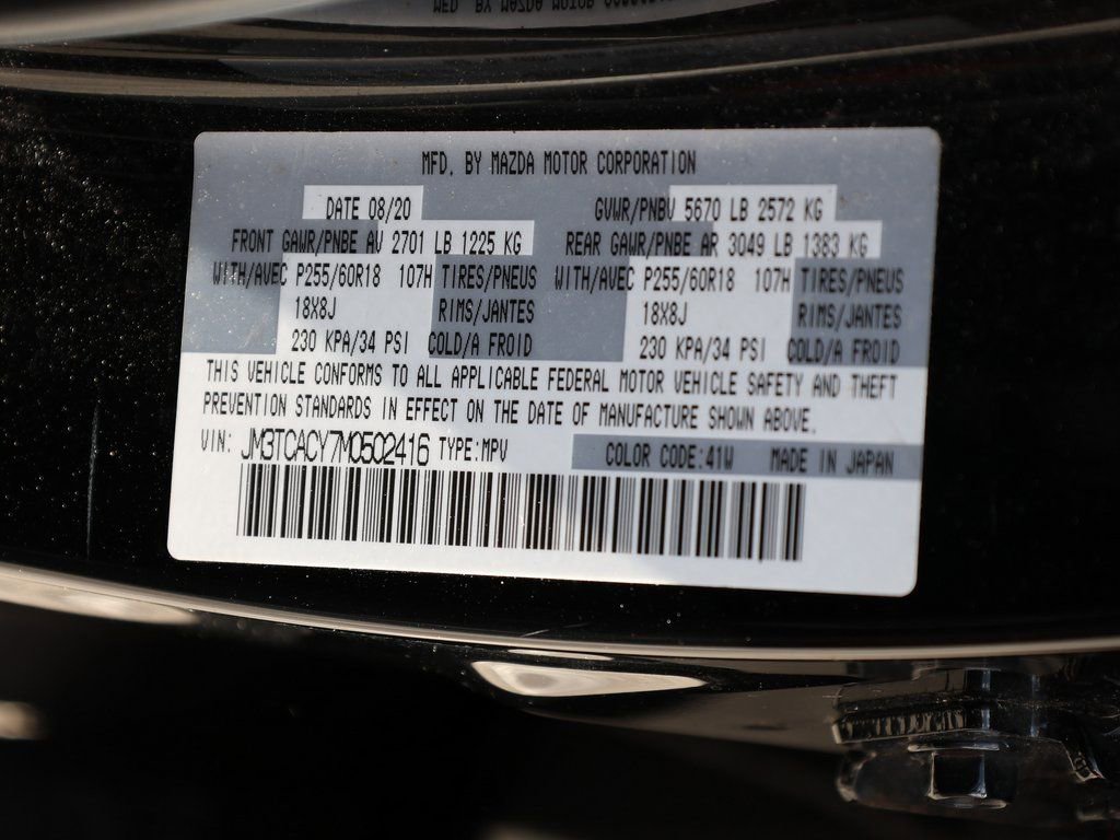 Certified 2021 MAZDA CX-9 Touring image 42