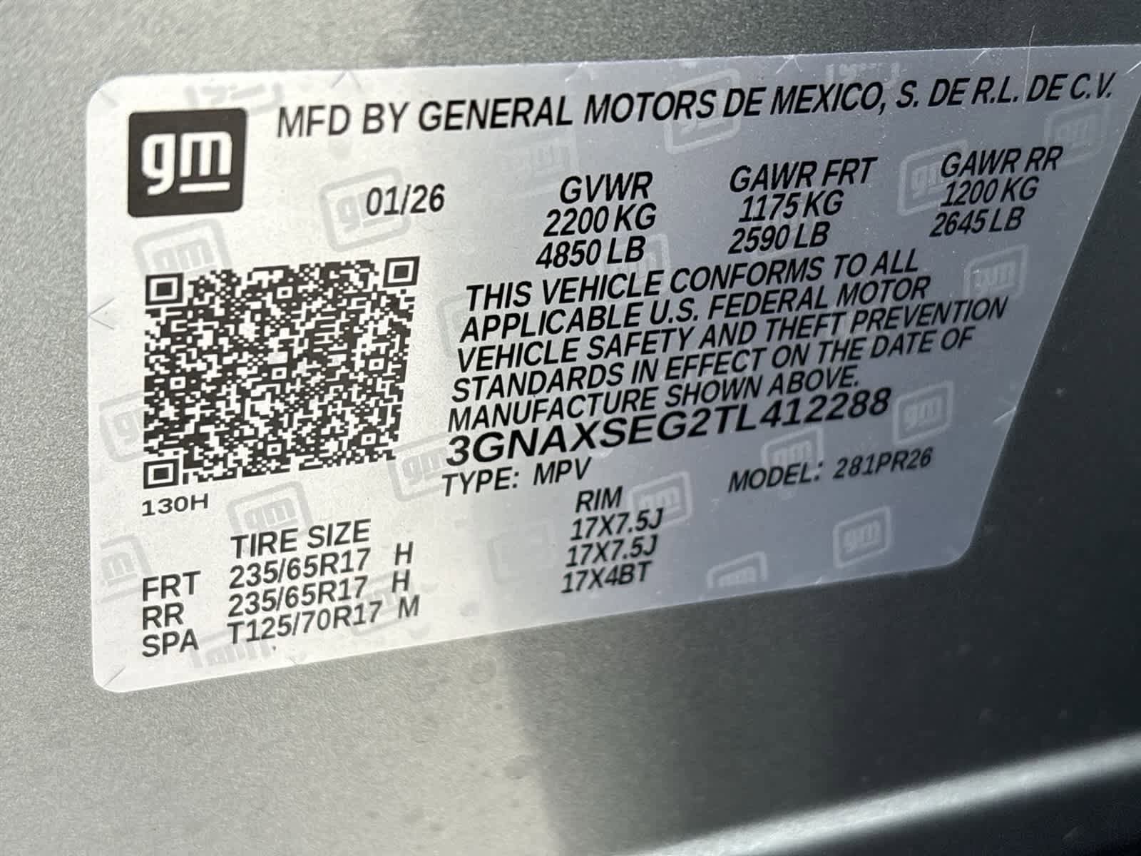 New 2026 Chevrolet Equinox ACTIV w/ Convenience Package III AWD/4WD image 33